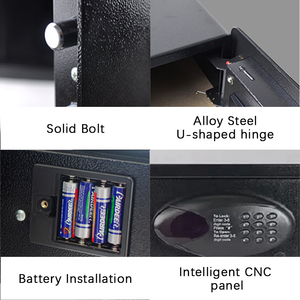 XBT Hotel Room Fireproof Safe <b>Box</b> Hot Selling Metal Steel with Electronic Digital <b>Lock</b> Secure for Hotel Usage - Product Image 4