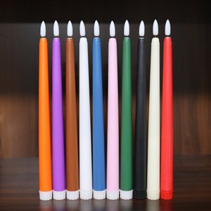 <span class=keywords><strong>Bougie</strong></span> électrique sans <span class=keywords><strong>flamme</strong></span> à LED de haute qualité, effet <span class=keywords><strong>flamme</strong></span> 3D réaliste, <span class=keywords><strong>avec</strong></span> télécommande - Product Image 2