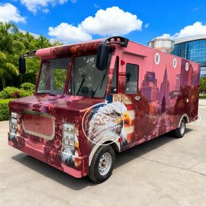 Prix bon marché Mobile BBQ Pizza Jus Ice-Cream Hamburger Salade Snack Food Truck Camion électrique de nourriture à vendre - Product Image 1