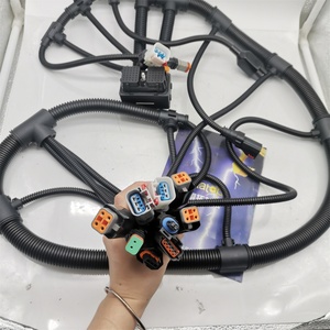 6745-81-9230 6745-81-9250 ชุดสายไฟเครื่องยนต์สำหรับเครื่องยนต์ 6D114 รถขุด PC300-8 PC350-8 - Product Image 1