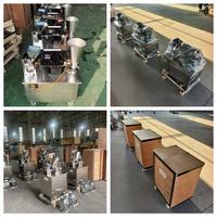 Machine à raviolis automatique de type 80, en acier inoxydable, pour la fabrication de samosas, empanadas, gyozas, momos, avec moules interchangeables