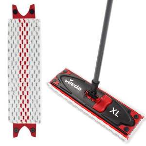 Paño de mopa de microfibra Ultramat 2 en 1 con accesorio de limpieza de poste de aluminio con almohadillas de repuesto adecuadas para <span class=keywords><strong>VileDa</strong></span> - Product Image 3