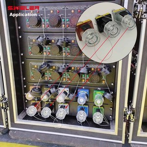 Adaptateur de <span class=keywords><strong>prise</strong></span> pour panneau de distribution d'alimentation UE, broches en cuivre plaqué argent, étanche, connecteur femelle Camlock standard UE 400A - Product Image 5