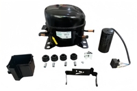 Motocompresor Hermético 138W 12V para Energía Solar R134a CC para Refrigerador Compresor de Nevera QDZH43G