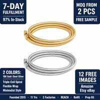 Bracelet multicouche en acier inoxydable plaqué or 18 carats PVD pour femme, accessoire tendance pour mariage et soirée, bijou de poignet fait main 2023