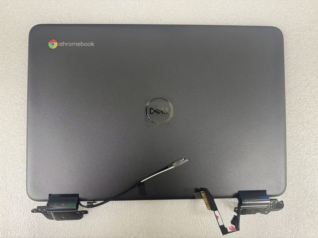For Dell  Chromebook 3110 2-in-1  Lcd Assembly Grey with Hingles 17M7M JCGNV KY8GR 3NM8D 6MN9F  X1M23 Full Upper Half Lap Top