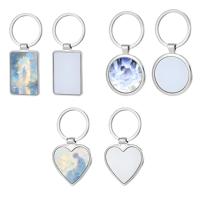 Porte-clés personnalisable en alliage de zinc et fer, gravure laser, impression UV, thèmes animaux et sportifs, logo gratuit