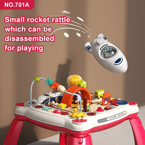 Table de jeu éducative multifonctionnelle personnalisée pour bébé avec musique, lumière et jouets interactifs pour le développement sensoriel - Product Image 5