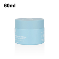Luxuriöses Augencreme-Glasgefäß Mattiertes Blaues Glasgefäß mit Kunststoffdeckel Individuelle Farbe 30g 50g OEM/ODM Verfügbar