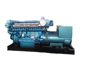 Sinooutput generatore Diesel marino 50HZ motore Weichai WHM6160 alternatore Stamford CCFJ400J-W 400KW 1500rpm 3 anni 380V/400V