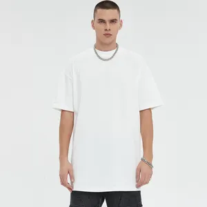 Fast Shipping Men's T-shirt Luxury Quality Cotton Loose Fit Drop Shoulder Oversized Men's T-Shirts