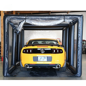 <span class=keywords><strong>Garage</strong></span> gonflable extérieur durable personnalisé de 2 voitures pour les ventes annonçant des gonflables - Product Image 6