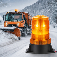 Nuevas Luces Estroboscópicas LED de Advertencia RCJ 12V/24V Baliza Magnética Intermitente Accesorio para Camiones y Vehículos de Construcción