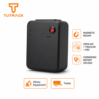 Traceur GPS magnétique sans fil pour remorque d'équipement lourd avec base magnétique antidérapante, API ouverte, rapport de virage Traccar H02 et téléchargement des données