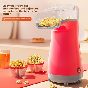 Mini machine à popcorn électrique domestique, appareil à popcorn automatique pour enfants, petite machine à popcorn à air chaud, appareil de cuisine - Product Image 2