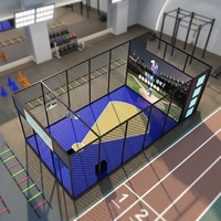 Simulateur de baseball personnalisé, simulateur sportif en gros pour aire de jeux intérieure, parc d'attractions