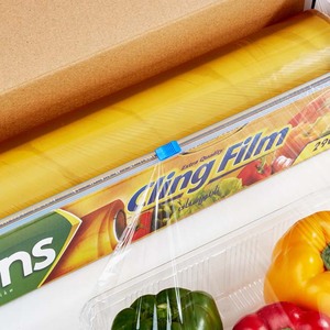 PVC <strong>Plastic</strong> <strong>Wrap</strong> Film Food <strong>Wrap</strong> 30CMX200M 40CMX300M <strong>Plastic</strong> Film for Meat Vegetable Fruit Keeping Fresh PVC Cling Film <strong>Wrap</strong> Food - Product Image 4