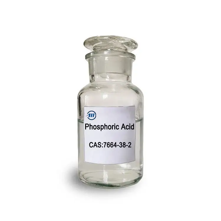 Toptan fiyat çin fabrika kaynağı CAS NO.7664-38-2 fosforik asit ortofosforik asit ile yüksek kalite