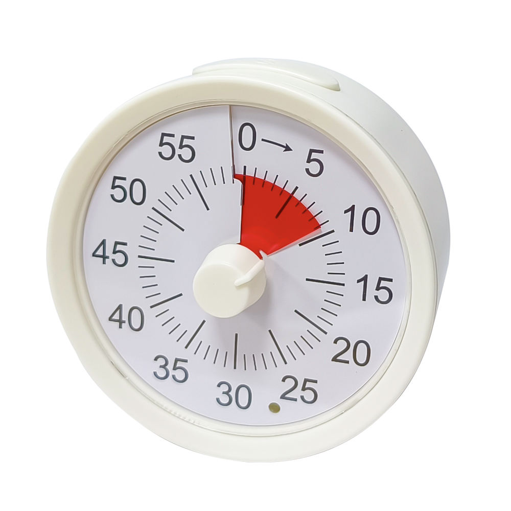 Marco blanco + disco rojo + botón blanco