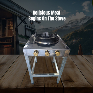 Cuisinière à gaz <span class=keywords><strong>Wok</strong></span> à usage unique pour restaurants Surface en fonte domestique Feu féroce par le fabricant GPL commercial - Product Image 3