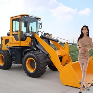 mini telescopic front end wheel loader tractor backhoe loader price Pallet Fork