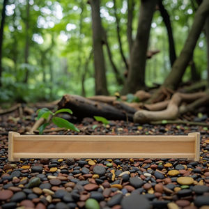 Stupefacente suono di cristallo strumento di guarigione pioggia bastone in legno lunga vibrazione con borsa di buona qualità - Product Image 3