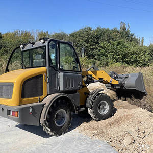 1,5 T China hizo la maquinaria de movimiento de tierras más barata articulada pequeña mini cargadora de ruedas ZL15 para la venta - Product Image 1