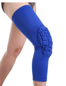 Nouvelle arrivée : genouillère Lynon antidérapante en nid d'abeille, genouillère de compression avec rembourrage EVA pour le basketball - Product Image 2