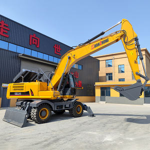 Macchinari per costruzioni pesanti Shanzhong marca 20t escavatore SZL215 21ton <span class=keywords><strong>1.0cbm</strong></span> ruote scavatore vendita calda in Kazakhstan - Product Image 5