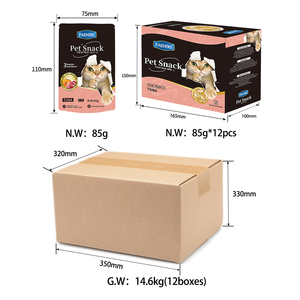 Cibo Umido Premium per Polli in Sacchetto, Snack per Animali Senza Zucchero, per Aumento Massa Muscolare, Alta Palatabilità, Facile da Digerire, per Tutte le Razze e Età, 5 Gusti - Product Image 4