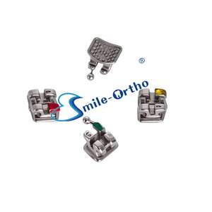 Hot-Sell Orthodontische Beugels Manuele Metalen Monoblock Tandheelkundige Ortho Beugel 018/022 Beugel Orthodontie Met Haak - Product Image 3