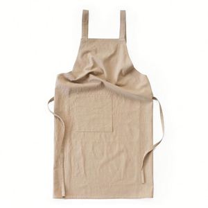 Delantales de Limpieza para Mujer con Bolsillos, Talla Grande, Cómodos, de Algodón y Lino, Delantal Tipo Pinafore - Product Image 6