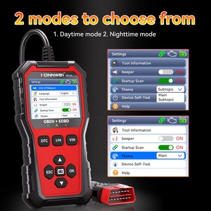 Giá rẻ phổ kw340 tự động công cụ Chẩn đoán OBD2 xe Scanner đầy đủ chức năng mã đọc động cơ Analyzer - Product Image 4