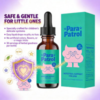 Vente en gros de gouttes nettoyantes pour l'intestin des enfants Para Patrol, complément intestinal à base de plantes sans sucre 30 ml pour enfants, ODM personnalisé
