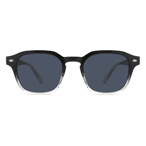 2025 Logo personnalisé Noir Mode PC Shades Classic Gafas Vente en gros Lunettes de soleil à monture carrée pour hommes - Product Image 4