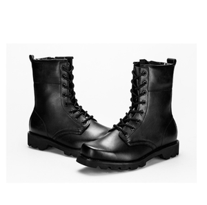 Botas de Combate Largas de Cuero Genuino TSB02 de 10 Pulgadas a 11 Pulgadas (10.5 Pulgadas) - Product Image 4