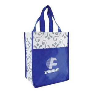 सस्ते स्वनिर्धारित लोगो Foldable शॉपिंग बैग
