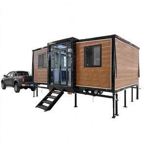 Casa Portátil Pequeña sobre Ruedas, Casas Prefabricadas Modernas, Contenedor con Ruedas para Viajar en Auto, Casa Rodante Integrada para Acampar o Estar en un Motel - Product Image 6