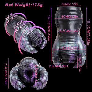 เครื่องช่วยสำเร็จความใคร่ชายรูปหนวดปลาหมึก ดีไซน์นุ่มเหมือนซิลิโคน รูปทรงปลาหมึก ช่องเดียว ขายส่งได้ - Product Image 6