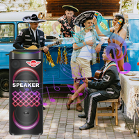 Altavoces Bluetooth Portátiles para Fiestas al Aire Libre GEDI-G con TWS, FM y USB, Doble de 10 Pulgadas GD-1015, Precio de Fábrica