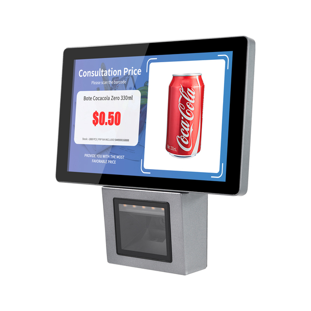 Licon Barcode Scanner with Touch Screen Android Price Checker for Business