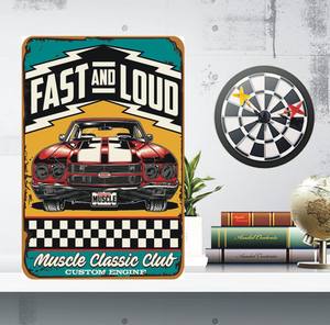 Papan Logam Vintage Bertuliskan Garasi Mobil Texaco Mobilgas, Poster Seni Logam Retro Bar Minyak & Gas, Dekorasi Dinding Rumah, Plakat Rustic untuk Rumah - Product Image 6