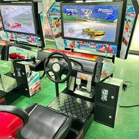 Machine d'arcade de course automobile HD à monnayeur, simulateur de conduite avec écran 32 pouces, jeu de course automobile