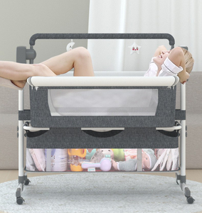 Cuna Multifuncional de Gran Tamaño para <span class=keywords><strong>Bebé</strong></span>, Cuna Eléctrica, Cuna Metálica Moderna para Niños, Fácil de Montar - Product Image 3