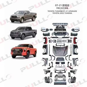 Kit de carrosserie de pare-chocs de voiture pour Tundra 2007-2021 mise à niveau vers le <span class=keywords><strong>style</strong></span> <span class=keywords><strong>2022</strong></span>, avec lampes automatiques, capot, grilles d'ailes et accessoires - Product Image 4