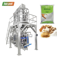 Boju Automatic High Speed Multihead Weigher Vertical Pillow Bag Rice Bean Grain Granule Sugar Packing Machine