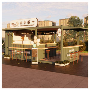 Heiß Verkauftes Vorgefertigtes Tiny House Design Stern FOB Haus Container Café Modulhaus - Product Image 3