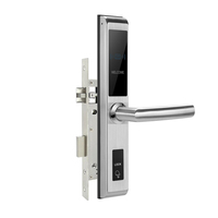 Cerraduras RFID para Hoteles con Software Gratuito, Cerradura Europea de Embutir para Puertas Correderas