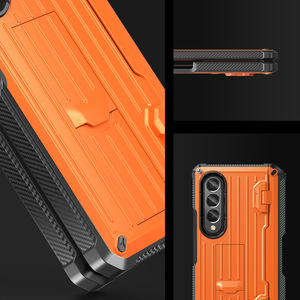 Custodia di Lusso per Telefoni Cellulari <span class=keywords><strong>Samsung</strong></span> <span class=keywords><strong>Galaxy</strong></span> Z Fold 5 4 <span class=keywords><strong>3</strong></span> con Supporto, Protezione Completa Antiurto, Stile Business - Product Image 6