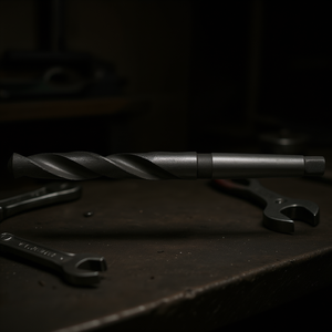 Broca helicoidal de vástago cónico Fervi de 10 mm para perforación de metal - Product Image 3